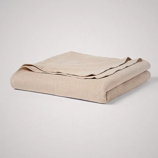 King Brushed Cotton Blanket Solid Khaki - Threshold