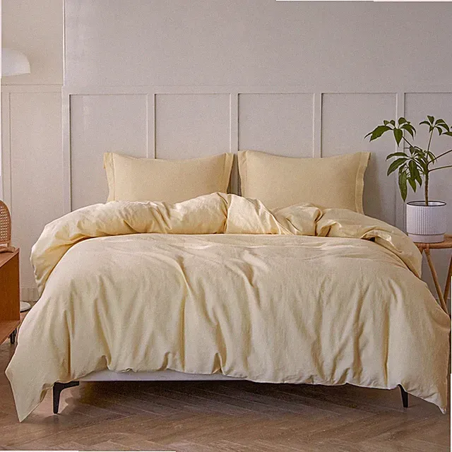 Simple&Opulence French Linen Duvet Cover Set - King Size(104"x 92")- 3 Pieces...